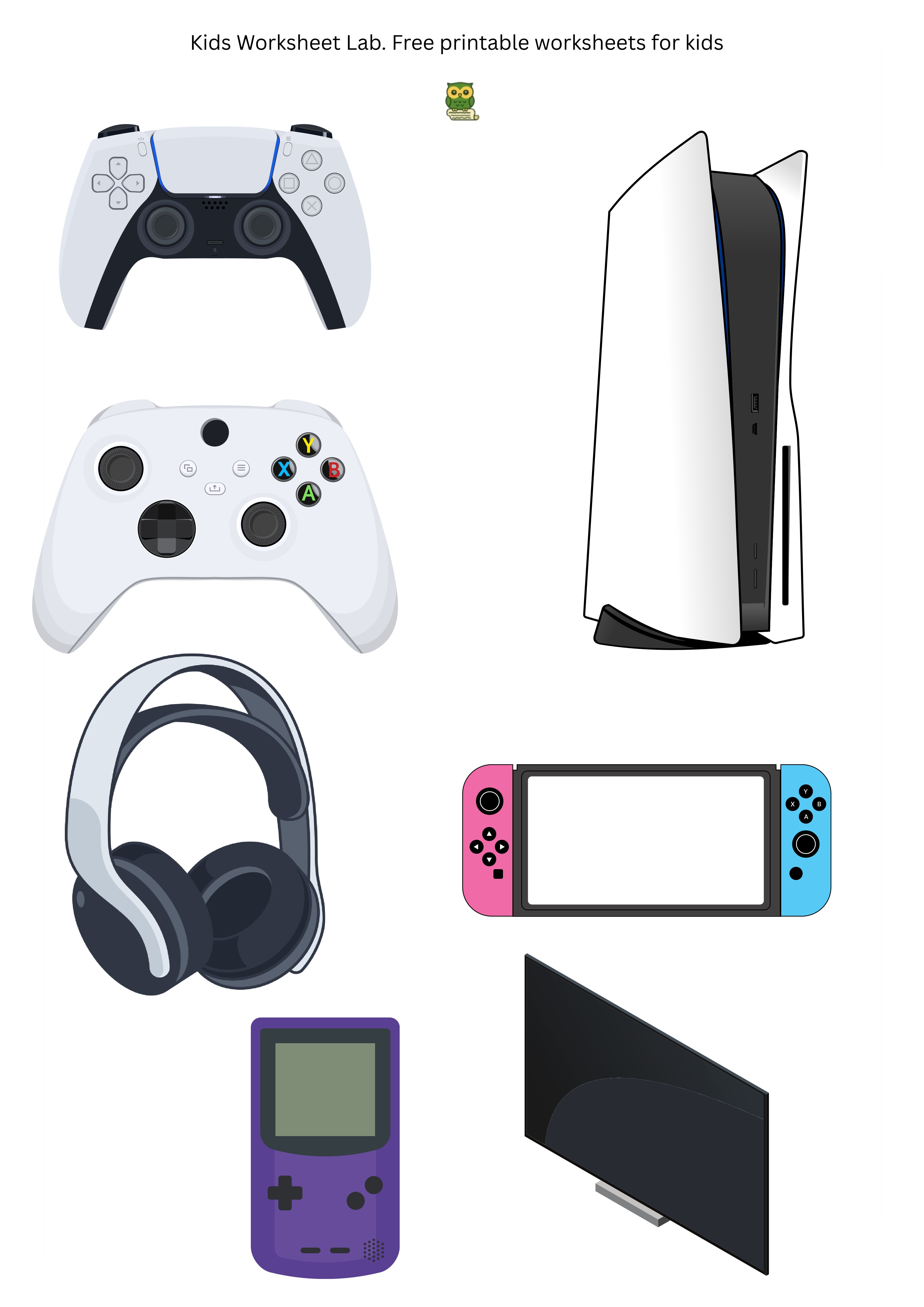 Gaming Sticker Sheet