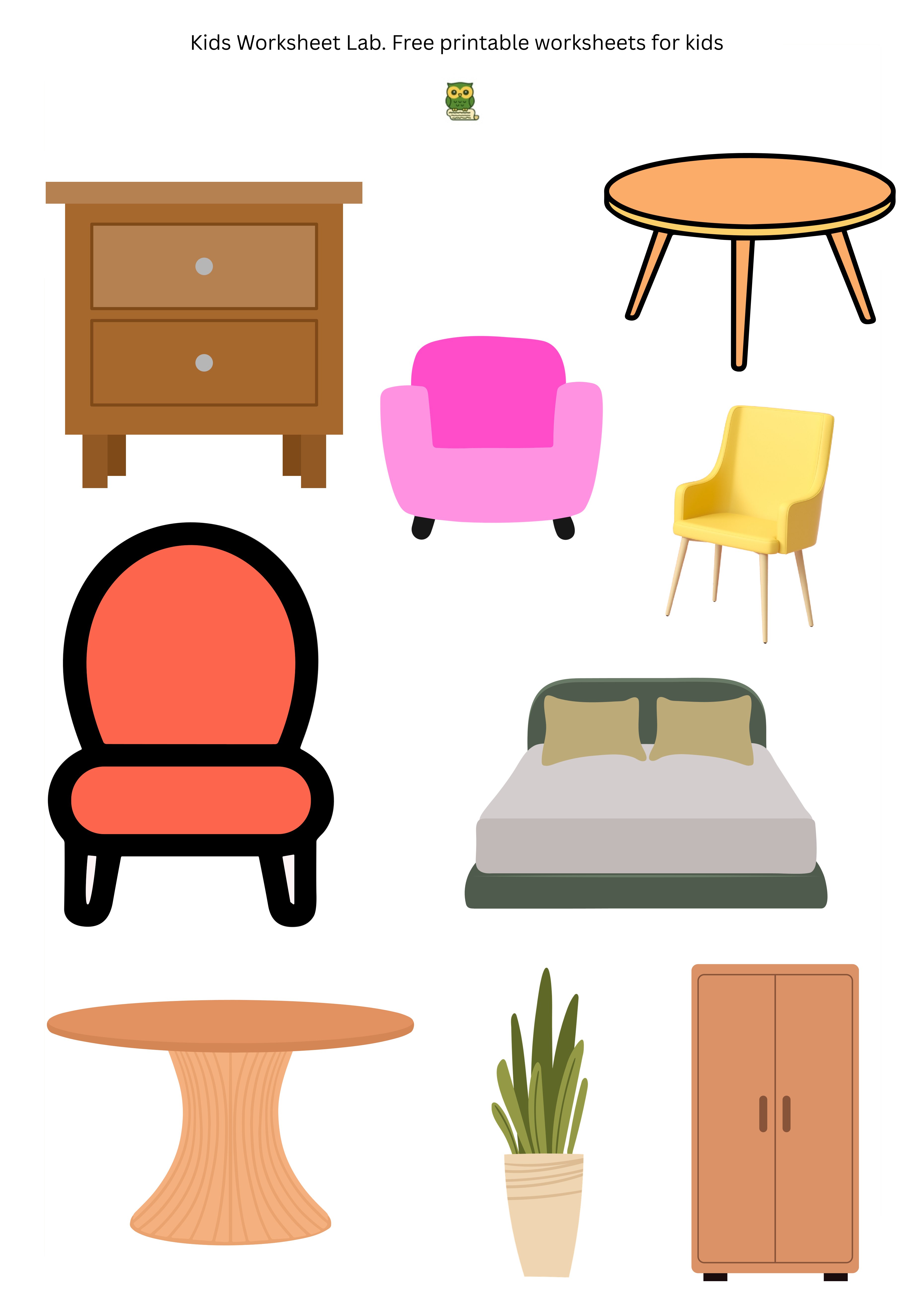 Furnichair Sticker Sheet